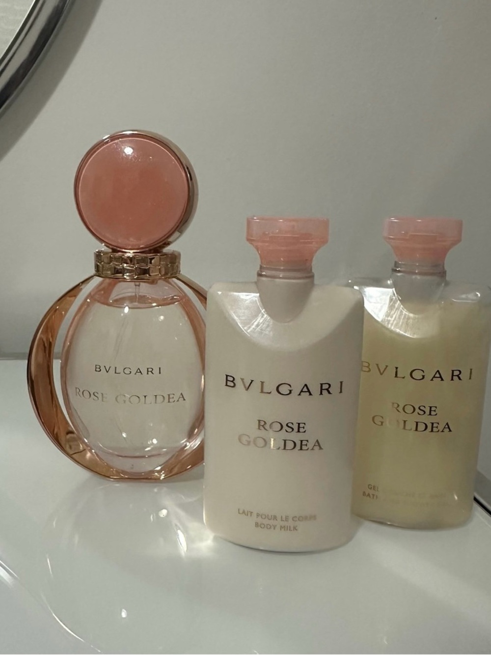 Bvlgari Rose Goldea 3oz & Lotion / Shower Gel 2.5 oz set
